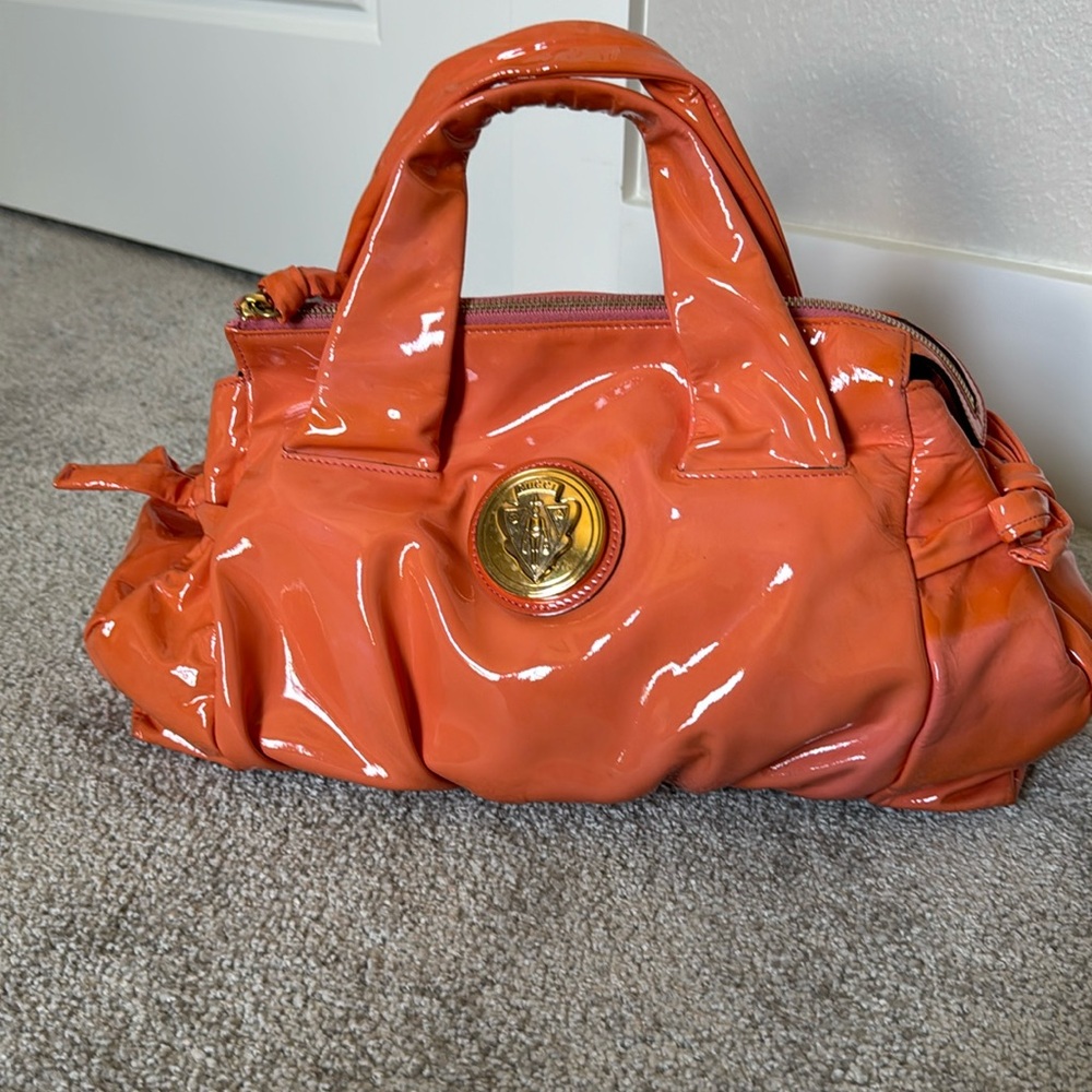 Gucci Hysteria Patent Leather Handbag